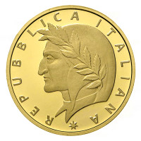 Italie 20 euros or BE 2021 - 700e anniversaire de la mort de Dante Alighieri