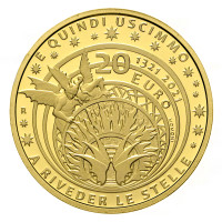 Italie 20 euros or BE 2021 - 700e anniversaire de la mort de Dante Alighieri
