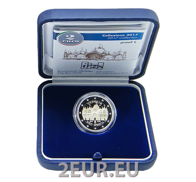Italie 2 euro BE 2017 - 400 ans depuis l'achèvement de la basilique Saint-Marc