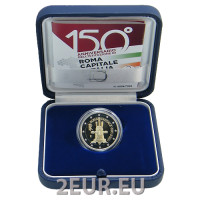 Italie 2 euro BE 2021 - 150e anniversaire de la déclaration de la ville de Rome comme capitale de l'Italie Italie 2 euro BE 2021 - 150e anniversaire de la déclaration de la ville de Rome comme capitale de l'Italie
