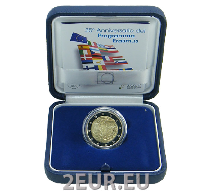 Italie 2 euro BE 2022 - 35 ans du programme Erasmus