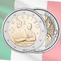 Italie 2 euro UNC 2021 - Grazie - Merci - Professions de Santé