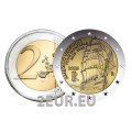 Italie 2 euro UNC 2025 - Voyage du navire Amerigo Vespucci