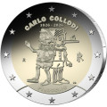 Italie 2 euro UNC 2026 - 200e anniversaire de la naissance de Carlo Collodi