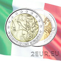 Italie 2 euro UNC 2005 - 1er Anniversaire Constitution Européenne