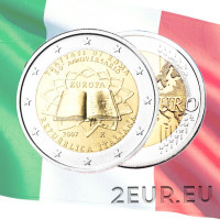 Italie 2 euro UNC 2007 - 50e anniversaire du Traité de Rome