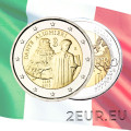 Italie 2 euro UNC 2015 - 750e Anniversaire de la Naissance de Dante Alighieri