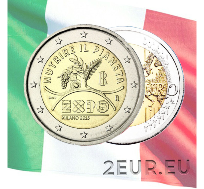 Italie 2 euro UNC 2015 - EXPO Milano