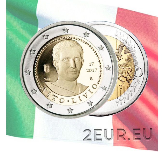 Italie 2 euro UNC 2017 - 2000e anniversaire de la mort de Titus Livius