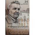 Italie 2 euros BU 2012 - 100 ANS DE LA MORT DE GIOVANNI PASCOLI