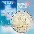 Italie 2 euros BU 2021 - Grazie - Merci - Professions de la santé