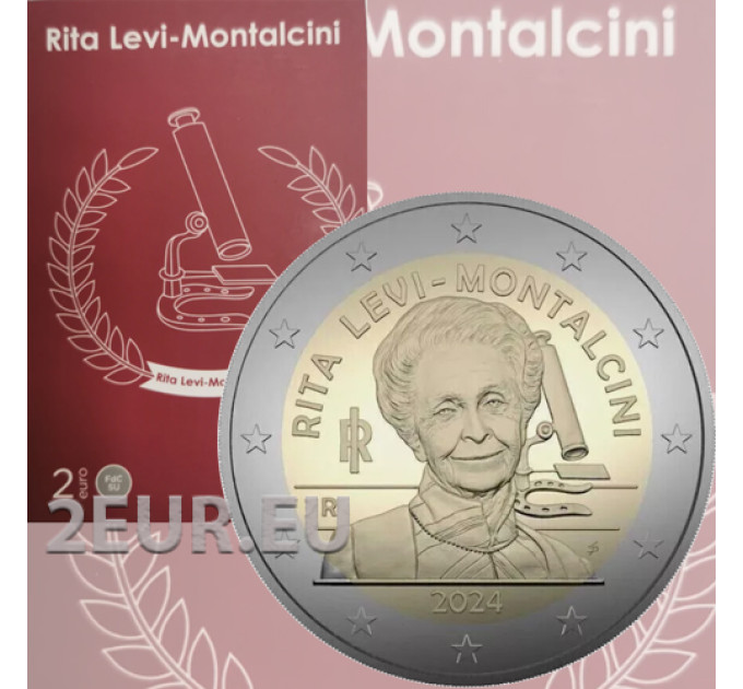 Italie 2 euros BU 2024 - Rita Levi-Montalcini