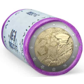 Lettonie 2 euros UNC rouler 2022 - 35 ans d'Erasmus