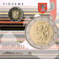 Lettonie 2 euros BU 2016 - Vidzeme