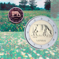 Lettonie 2 euros BU 2016 - Elevage laitier - Vache  