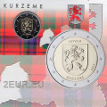 Lettonie 2 euros BU 2017 - Kurzeme  