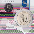 Lettonie 2 euros BU 2018 - Zemgale  