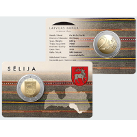 Lettonie 2 euros BU 2025 - Sēlija