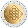 Lettonie 2 euros UNC 2024 - Puzuris