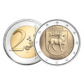 Lettonie 2 euros UNC 2025 - Sēlija