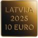 Lettonie 5 euros or BE 2025 - Notre terre