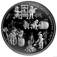 Lettonie 5 euros argent BE 2025 - Livre letton – 500