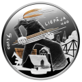 Lettonie 5 euros argent BE 2025 - Soleil et vent