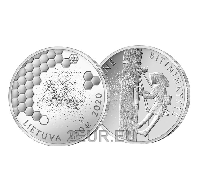 Lituanie 1,5 euro UNC 2020 - Arboriculture