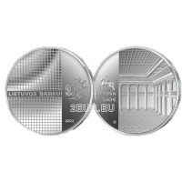 Lituanie 1,5 euro UNC 2022 - 100e anniversaire de la Banque de Lituanie Lituanie 1,5 euro UNC 2022 - 100e anniversaire de la Banque de Lituanie