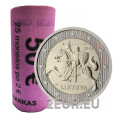 Lituanie 2 euros UNC rouler 2024 - Armoiries de la République de Lituanie Vytis
