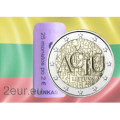Lituanie 2 euros UNC rouler 2015 - Aciu : langue lituanienne