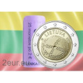 Lituanie 2 euros UNC rouler 2016 - Culture balte