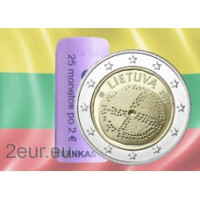 Lituanie 2 euros UNC rouler 2016 - Culture balte