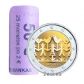 Lituanie 2 euros UNC rouler 2018 - Célébration de la chanson et de la danse lituaniennes