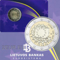 Lituanie 2 euros BU 2015 - 30 Ans du Drapeau de l'UE 