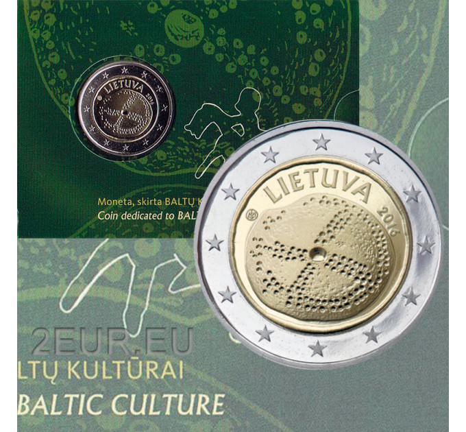 Lituanie 2 euros BU 2016 - Culture balte 