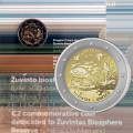Lituanie 2 euros BU 2021 - Réserve de biosphère de Žuvintas  