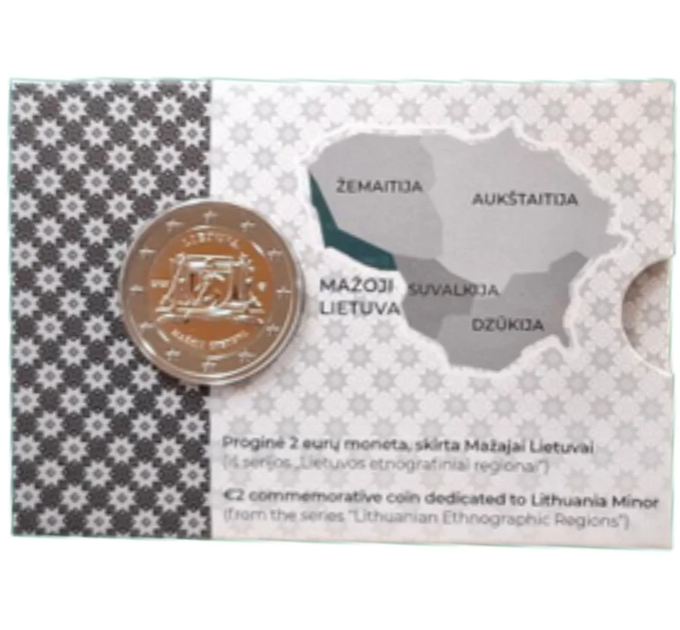 Lituanie 2 euros BU 2025 - Lituanie Mineure