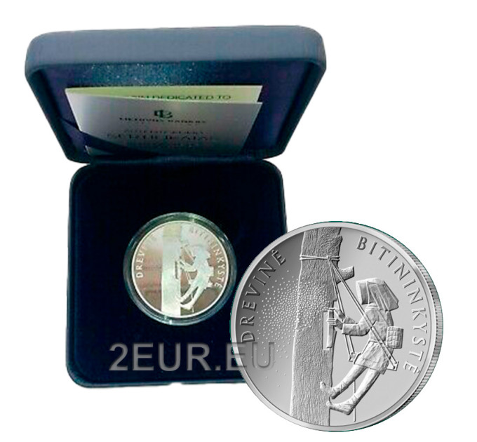 Lituanie 10 euros argent proof 2020 - Apiculture