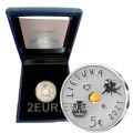 Lituanie 5 euros argent proof 2021 - Fête de la Mer