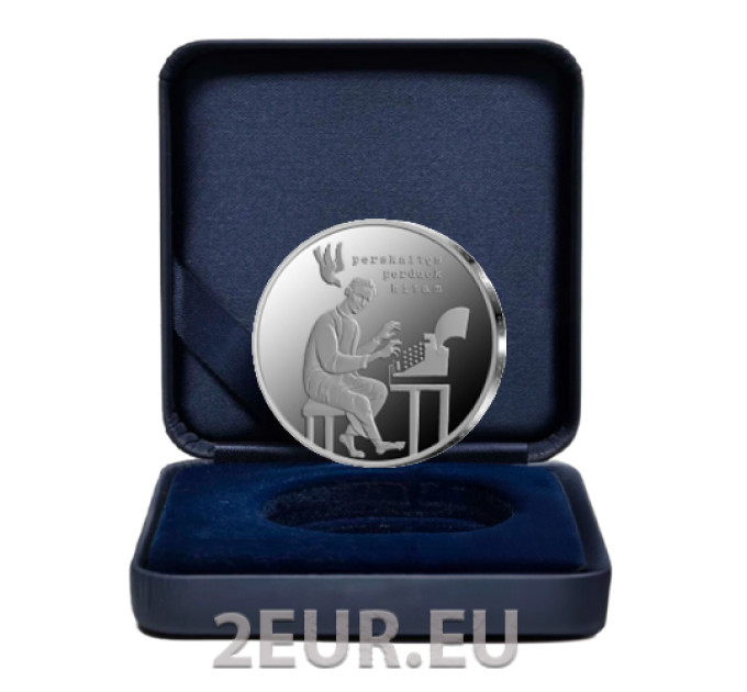 Lituanie 5 euros argent proof 2023 - Le rôle de l’Église catholique lituanienne dans la résistance non armée