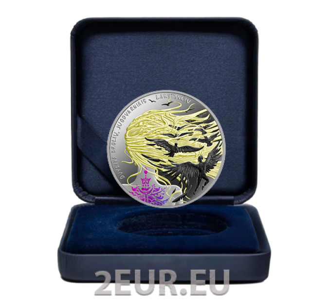 Lituanie 5 euros argent proof 2024 - Douze frères