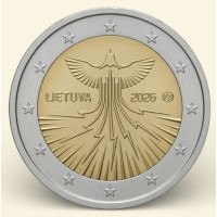Lituanie 2 euros UNC 2026 - Indépendance énergétique de la Lituanie