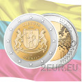 Lituanie 2 euros UNC 2021 - Dzūkija