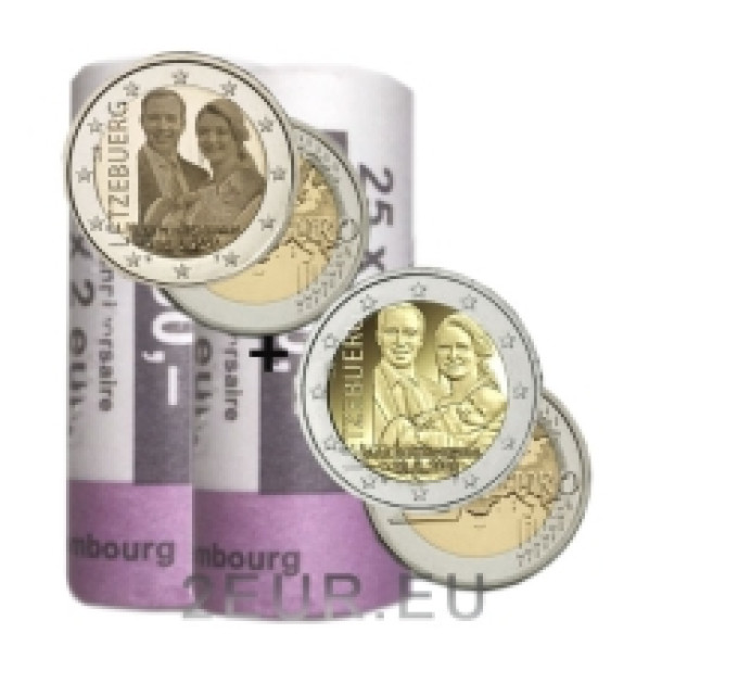 Luxembourg 2 euros UNC rouler 2020 - Naissance du Grand-Duc héritier Charles