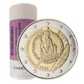 Luxembourg 2 euros UNC rouler 2026 - 40E  ANNIVERSAIRE DE L'ATTRIBUTION DU PRIX INTERNATIONAL  DE CHARLEMAGNE AU PEUPLE LUXEMBOURGAIS