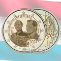 Luxembourg 2 euros UNC 2021- 100e Anniversaire de la Naissance du Grand-Duc Jean photo
