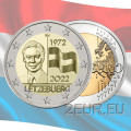 Luxembourg 2 euros UNC 2022 - 50 Ans du Drapeau Luxembourgeois