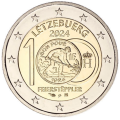 Luxembourg 2 euros UNC 2024 - 100e anniversaire de l'introduction du franc luxembourgeois