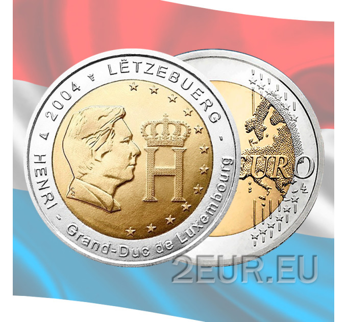 Luxembourg 2 euros UNC 2004 - Grand-Duc Henri